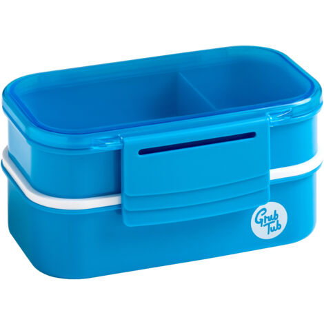 Interiors by Premier Organized Orange Lunch Box, Leak Proof Tiffin Box, Comfortable Packed Lunch Box, Portable Lunch Container