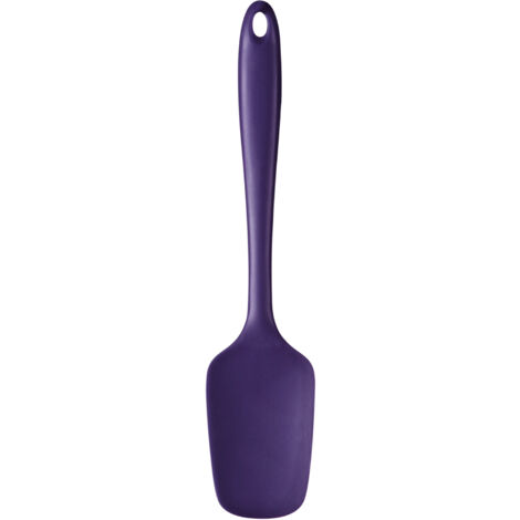 Interiors By Premier Purple Silicone Turner,Heat-Resistant Silicone Spatula With Wide Paddle,Odour-Free Turner With Hanging Hole