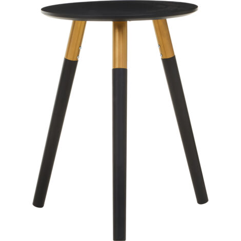Interiors by Premier Round Side Table, Durably Constructed Modern Side Table, Long Lasting Compact Table for Living Room