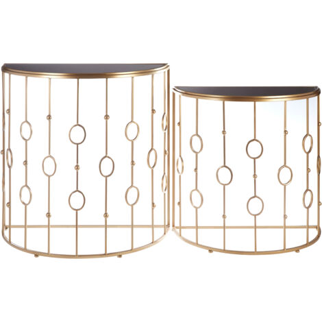 Interiors by Premier Sleek And Sturdy Art Deco Console Tables, Durable Hallway Table, Easily Maintained Modern Console Table