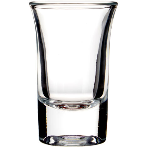 Interiors By Premier Strong Set Of 6 Clear Shot Glasses 35Ml, Versatile Shot Glasses, Flawlessly Packed Glasses With Thick Base