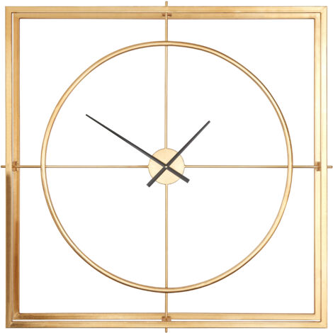 Interiors by Premier Unique Cross Hair Design Metal Wall Clock, Easy To Read Minimal Hands Big Clock On Wall, Kitchen Clock