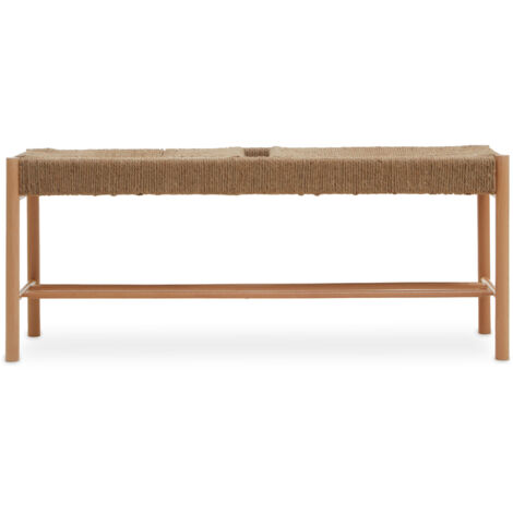 Interiors By Premier Unique Design Natural Wood Bench, Eco-Friendly Dining Bench For Dining Table, Versatile Design Modern Bench