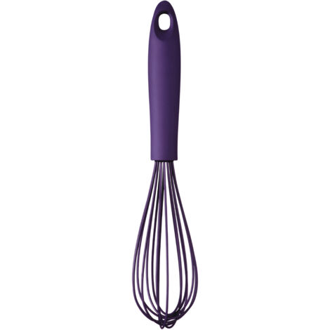 Interiors By Premier Versatile Purple Silicone Whisk,Heat-Proof Whisk,Dishwasher Safe Kitchen Whisk,Non-Scratch Silicone Beater