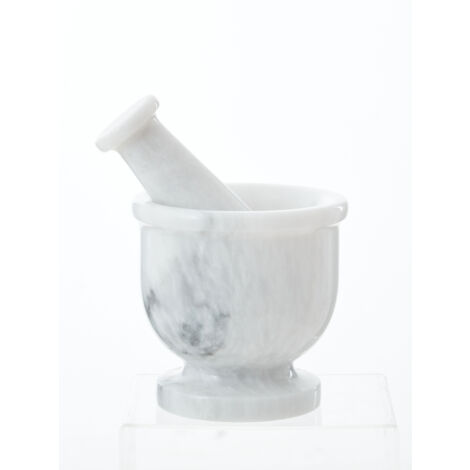 Interiors by Ziarat Mortar and Pestle,Perfect Grinding Large Pestle and Mortar,Easy to Clean Antique Mortar and Pestle