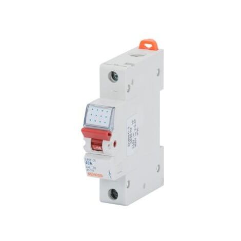INTER.MANOEUVRE SECTIONNEURS1P 40A GEWISS GW96105