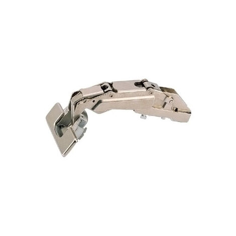 Intermat 9956 push to open - Amortisseur : Sans - Push : Oui - Diametre boîtier : 35 mm - Fixation : Sans outils - Coudure de charnière : 9,5 mm - Décor : Nickelé  - HETTICH