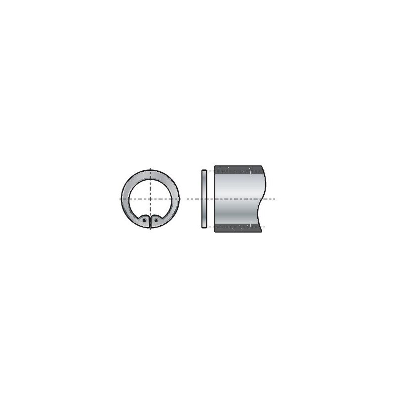 Qualfast - 95MM Spring Steel Internal Circlip DIN472 (BX-5)