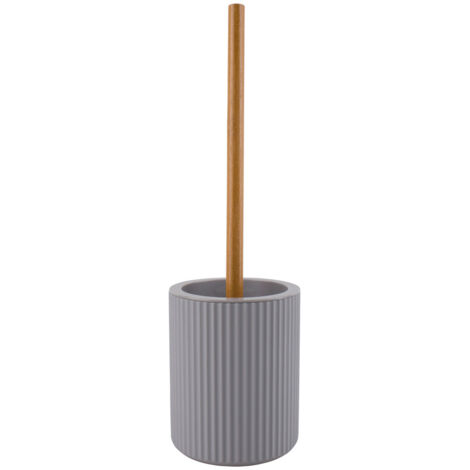 INTERNI AWD Scopino per WC Rayon 1637, bambù grigio cenere opaco