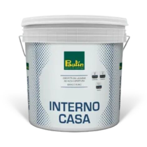 INTERNO CASA – Idropittura Lavabile Opaca ad Alta Copertura per Ambienti Interni -14 lt