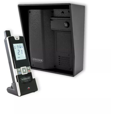 Interphone 600m autonome individuel sans-fil longue portée - UltraCOM2 visière noire avec nombre de combinés au choix