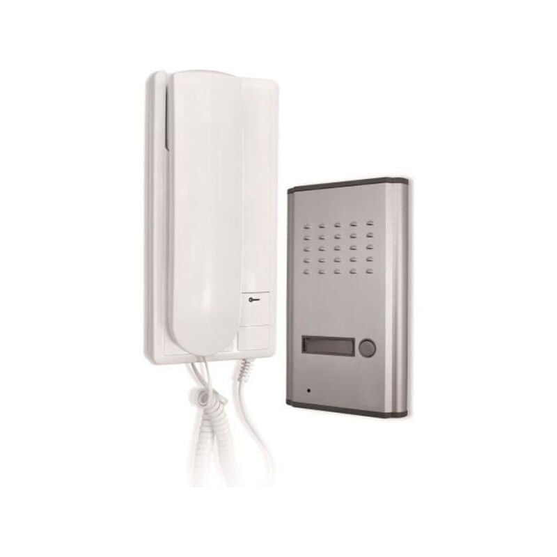 Interphone audio 2 fils SCS SENTINEL AudioKit 3208D - Porte-nom lumineux - Déclenchement gâche possible