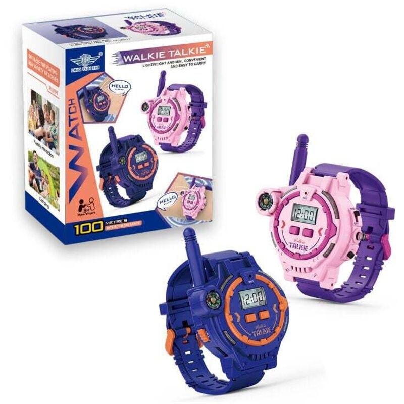 Interphone et visiophone jeu appel jouet montre longue distance dialogue haute définition usb recharge appel talkie-walkie montre 4 pièces