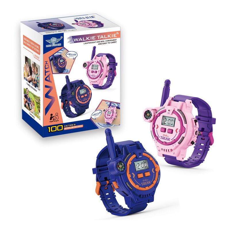 Linghhang - Interphone et visiophone jeu appel jouet montre longue distance dialogue haute définition usb recharge appel talkie-walkie montre 4 pièces