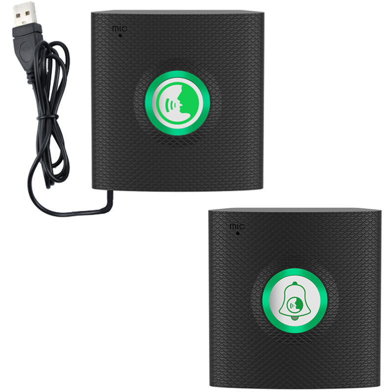 Lifcausal - Interphone sans fil 433 MHz Interphone intelligent pour bâtiment non visuel Sonnettes pour la maison Communication bidirectionnelle en