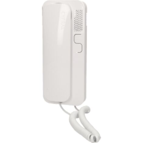 Interphone universel numérique intelligent 5P blanc (4, 5, 6) pour interphones analogiques