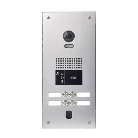 Interphone vidéo 4 fils Aiphone PA4BV – Alimentation 24V – Vision nocturne – Dimensions 366 x 83 mm – Certification ISO 9001