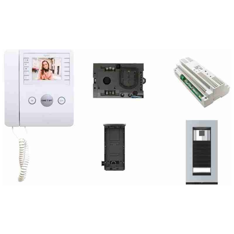 Interphone vidéo avec combiné à écran lcd Came bpt agata vc/b 62100380