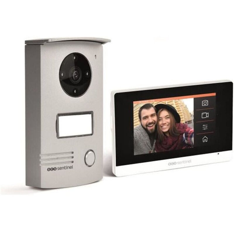 SCS Sentinel - Interphone vidéo avec 2 fils - garantie 5 ans