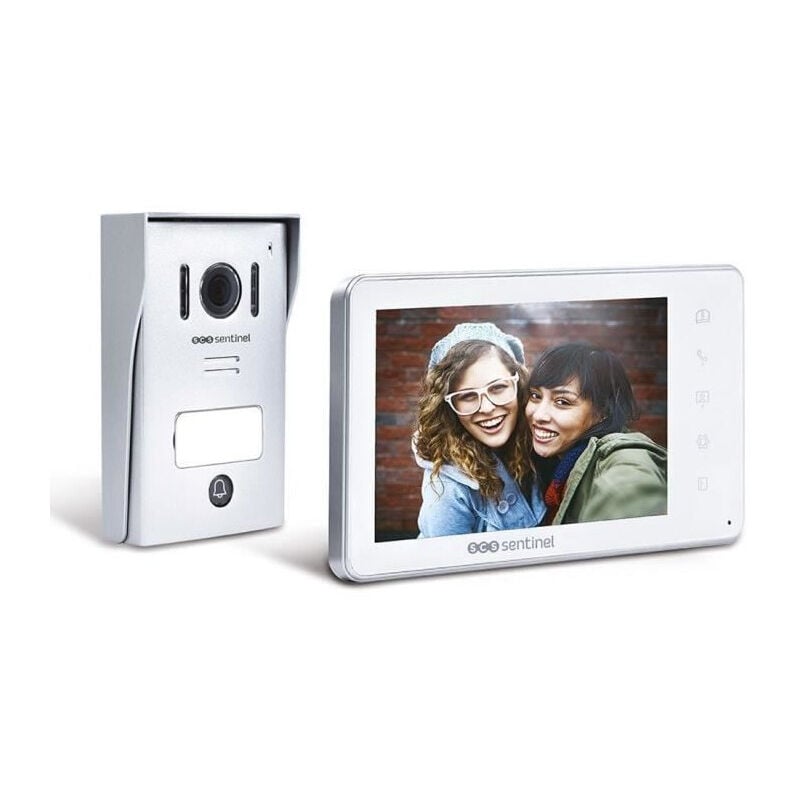 Interphone vidéo filaire visiokit 7 - garantie 3 ans - Scs Sentinel