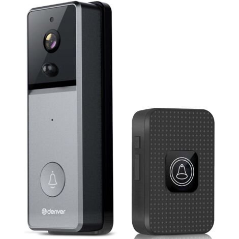 Interphone vidéo intelligente avec WLAN et sonnerie d'appel DENVER®