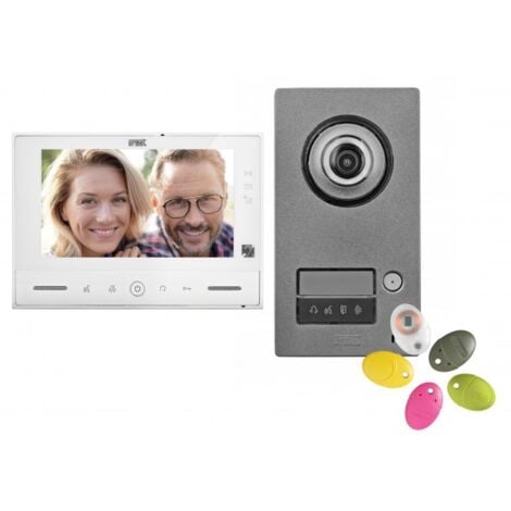 Interphone Video URMET KIT NOTE 2 WIFI - contrôle d'accès - 1723/95