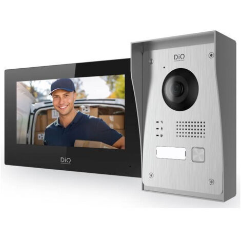Interphone - visiophone Dio connected home Visiophone Wi-FI DiO - Filaire