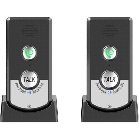 Interphone vocal sans fil pour personnes âgées et personnes handicapées Interphone vocal sans fil pour personnes âgées et personnes handicapées