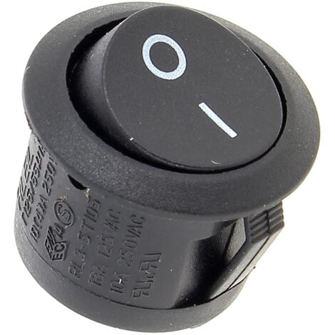 Interrupteur 2 cosses noir pour Centrale vapeur A.e.g