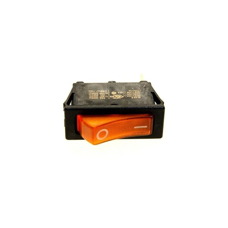 Dometic - Interrupteur 3 cosses orange pour Réfrigérateur 292627520