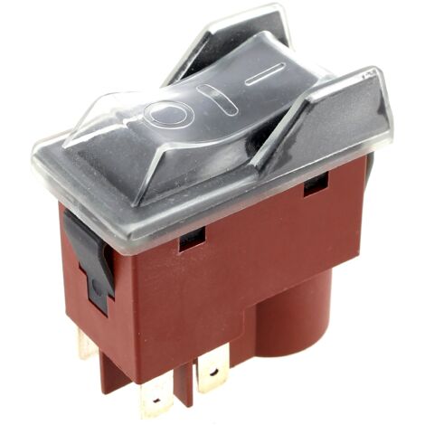 Interrupteur 4 cosses marche - arret pour Broyeur vegetaux Trimma