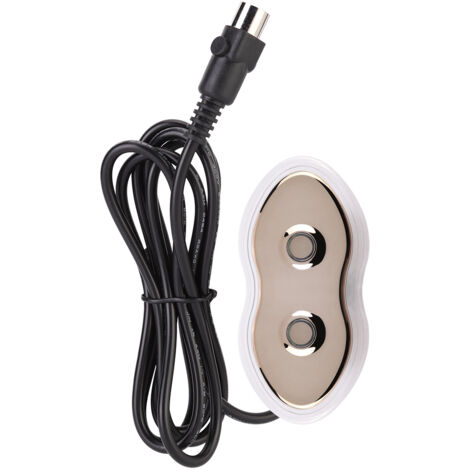 Interrupteur à 2 Boutons avec Rétroéclairage LED pour Fauteuil Massant et Canapé Électrique
