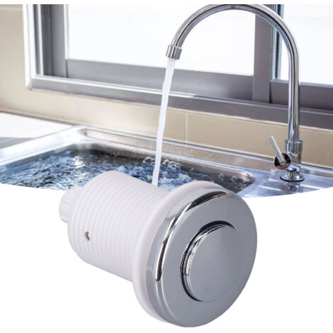 Interrupteur à Air avec Bouton pour Déchiqueteuse Alimentaire et Spa [Garbage Disposal Air Switch Kit]