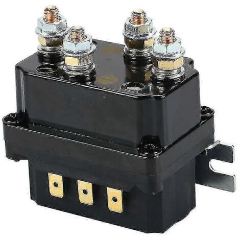 Interrupteur à bascule 12 V pour treuil, relais solénoïde 250 A, contacteur de treuil pour VTT/VUTT