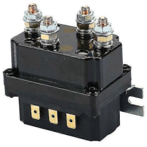 Interrupteur à bascule 12 V pour treuil, relais solénoïde 250 A, contacteur de treuil pour VTT/VUTT