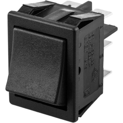Mini Interrupteur Bouton Poussoir Momentané pour PCB - 6 x 6 x 6 mm - Noir  - Euro Makers