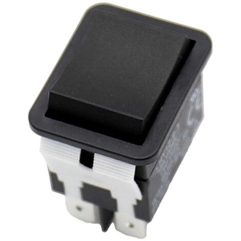 Interrupteur à bascule électrique industriel HY12-9-3 6 broches 125 V/250 V à bouton-poussoir