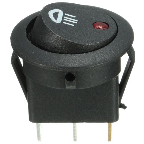 Interrupteur à bascule On / Off 12V 20A 3-Pin