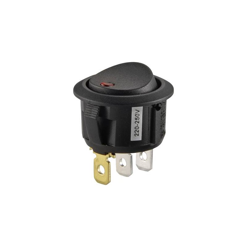 Interrupteur À Bascule Tru Components Tc-R13-208b2-02 Rd 1587637 250 V/ac 10 A 1 X Off/on À Accrochage 1 Pc(S)