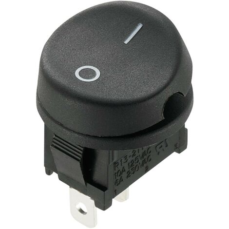 Interrupteur à bascule TRU COMPONENTS TC-R13-211A-02 1588063 250 V/AC 10 A 1 x Off/On à accrochage 1 pc(s) S667821
