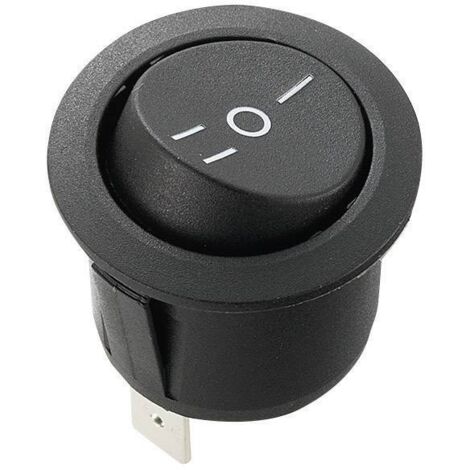 INTERRUPTEUR À BASCULE TRU COMPONENTS TC-R13-223D-01 1588078 250 V/AC 10 A 1 X ON/OFF/ON À ACCROCHAGE 1 PC(S)