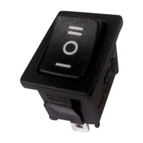INTERRUPTEUR À BASCULE TRU COMPONENTS TC-R13-66D-02 1587513 250 V/AC 6 A 1 X ON/OFF/ON PERMANENT/0/PERMANENT 1 PC(S)