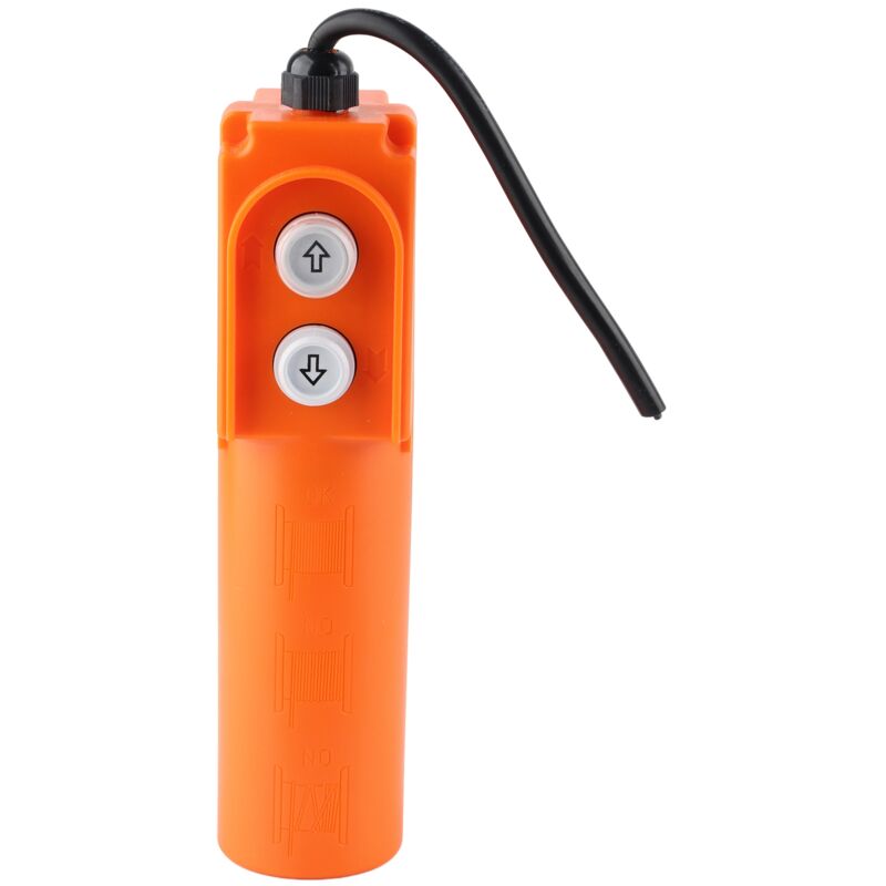 Ineasicer - Interrupteur à Bouton de Levage électrique étanche avec Condensateur, Commande de Grue pour Chariot élévateur D'ascenseur 250-500 v 30 µF