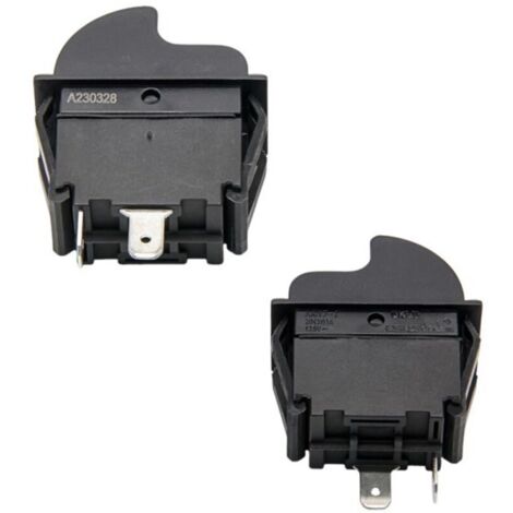 Interrupteur à bouton-poussoir à quatre broches KLD-28, interrupteur instantané haute puissance, 16 A 220 V 2000 W, convient aux équipements industriels, étanche à l'eau et à la poussière.