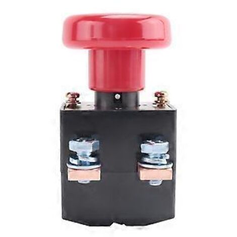 Interrupteur à bouton-poussoir de déconnexion d'urgence ED250 (CZK250) 48 V pour véhicule automobile