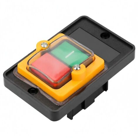 Interrupteur à bouton-poussoir étanche marche/arrêt - 10A AC220V/380V - Industrie marine auto - IP protection
