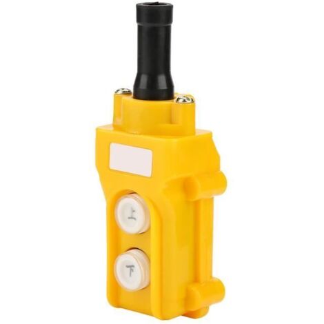 Interrupteur à bouton-poussoir - TBEST - COB-61 - Plastique ABS - Étanche - Commande suspendue