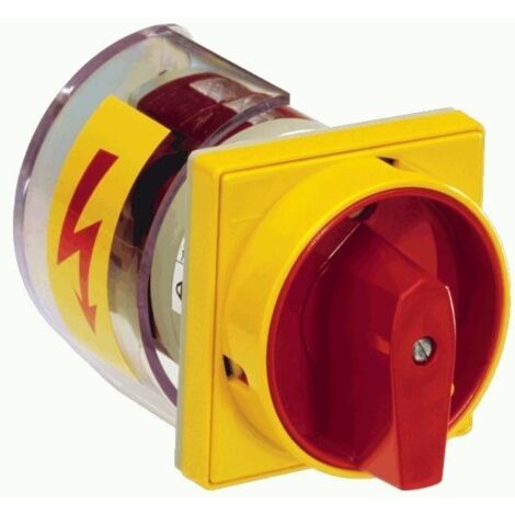Interrupteur à came d'urgence 0-1 3P 40A pour installation encastrée 4G40-10-U S25 63-241677-041