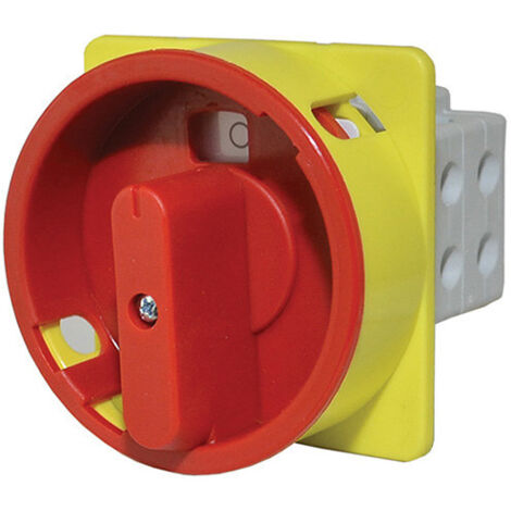 Interrupteur à came monté sur panneau, verrouillable avec trois cadenas, 16 A, 0-1, 3 pôles T0-Ł S16JU1103 A6R