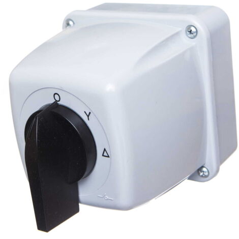 Interrupteur à came ŁUK 25-23 0-GW-TR dans un boîtier IP44 Elektromet SI 922513